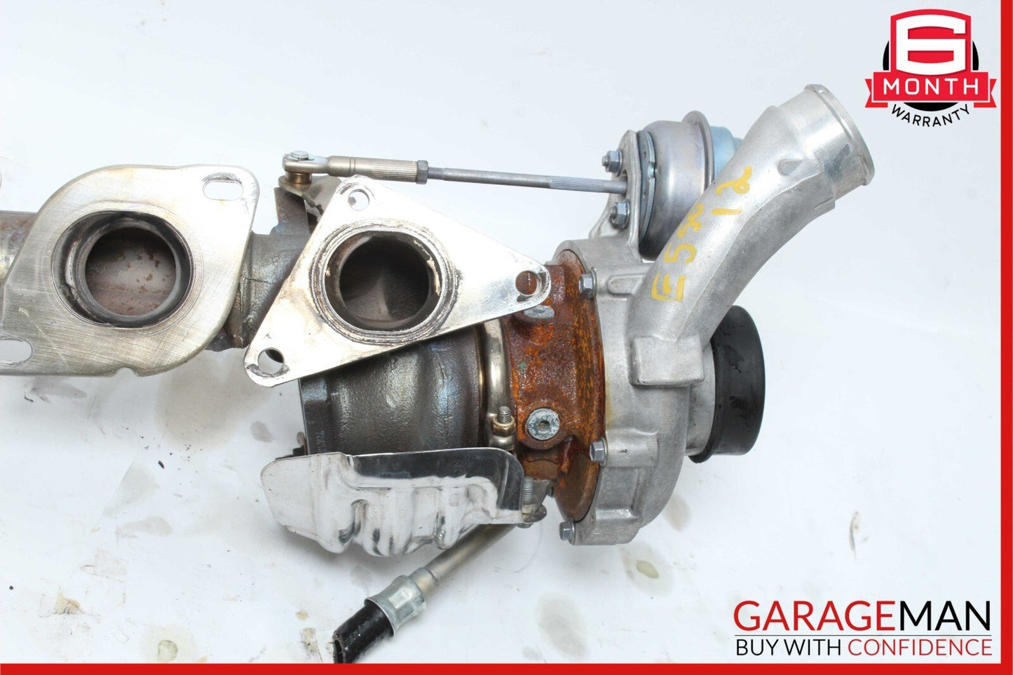 11-18 Mercedes W212 E550 CL550 Left Side Turbocharger Turbo Charger Manifold OEM