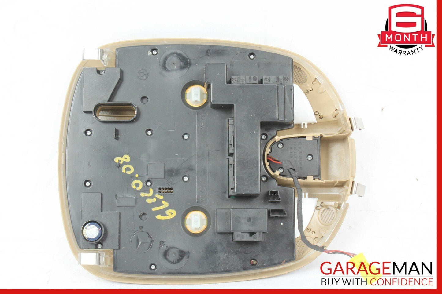 06-13 Mercedes GL320 ML350 Front Overhead Dome Light Reading Map Lamp Brown