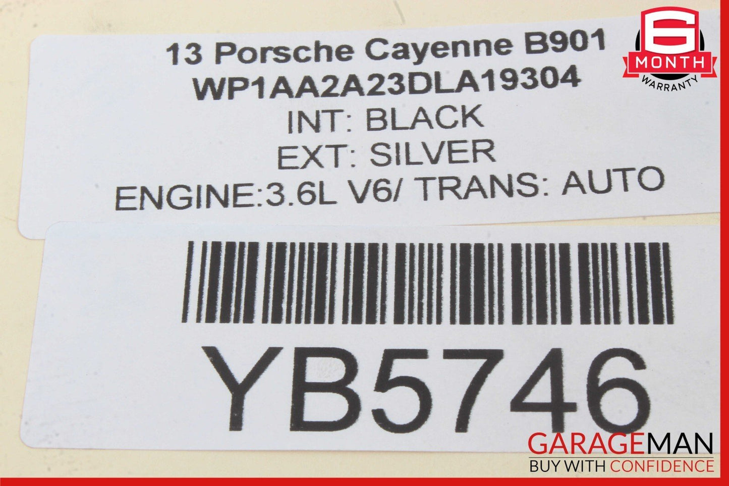 11-18 Porsche Cayenne 958 S Front Left Side Door Lock Latch Actuator OEM
