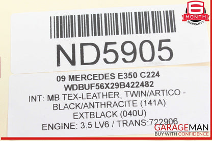 03-09 Mercedes W211 E350 E550 Rear Left Driver Side Door Lock Latch Actuator OEM