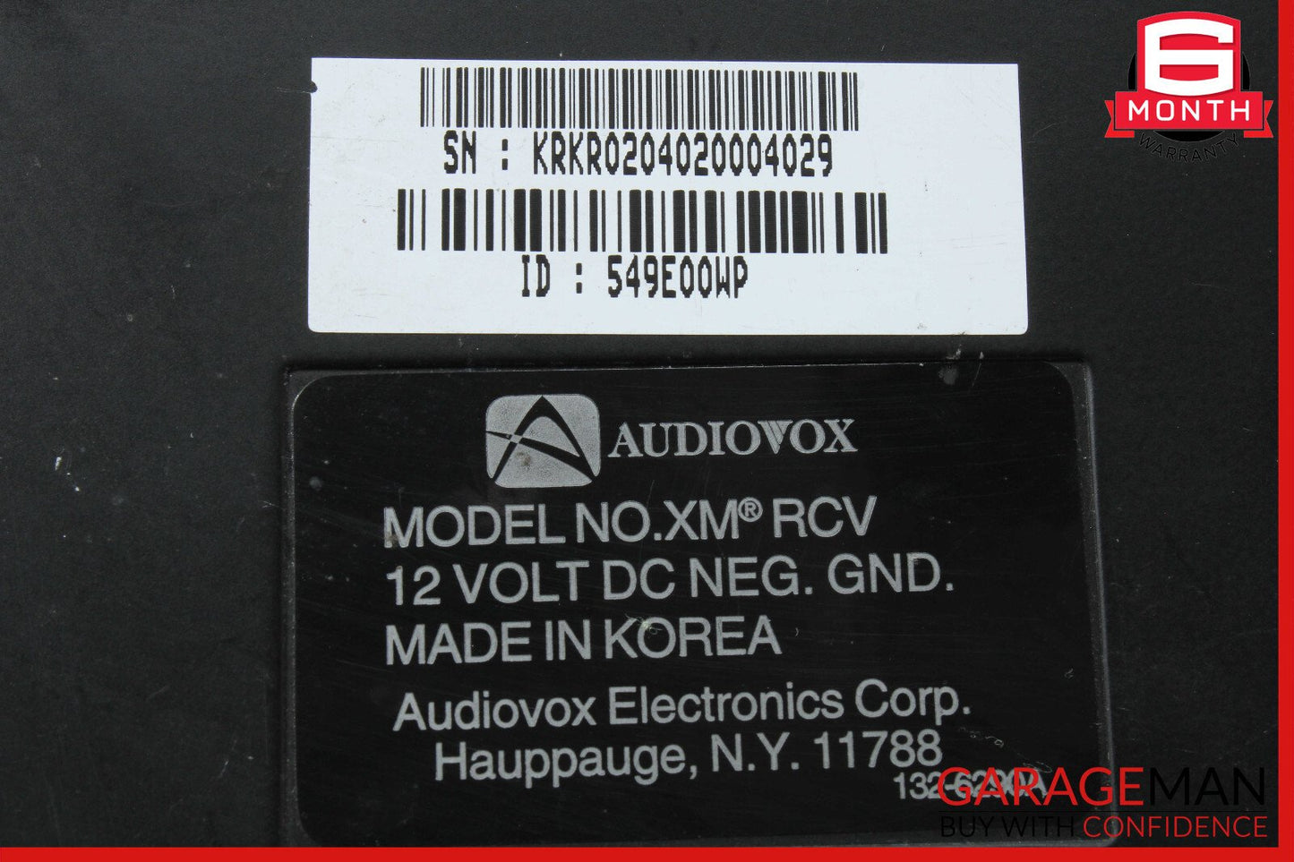 03-09 Mercedes W209 CLK500 CLK55 AMG Satellite Radio Receiver Audiovox OEM