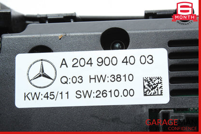 12-14 Mercedes W204 C300 A/C AC Heater Climate Temperature Control Switch Module