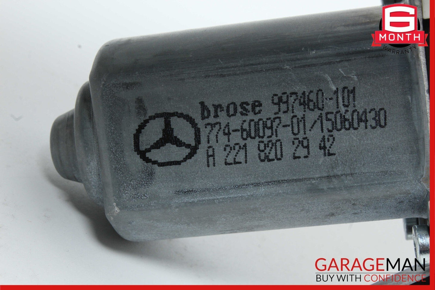 07-13 Mercedes W221 S550 Rear Left Driver Side Door Window Regulator Motor OEM