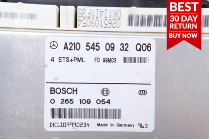 98-02 Mercedes W210 E320 ABS Anti Lock Computer Control Module 2105450932 A62