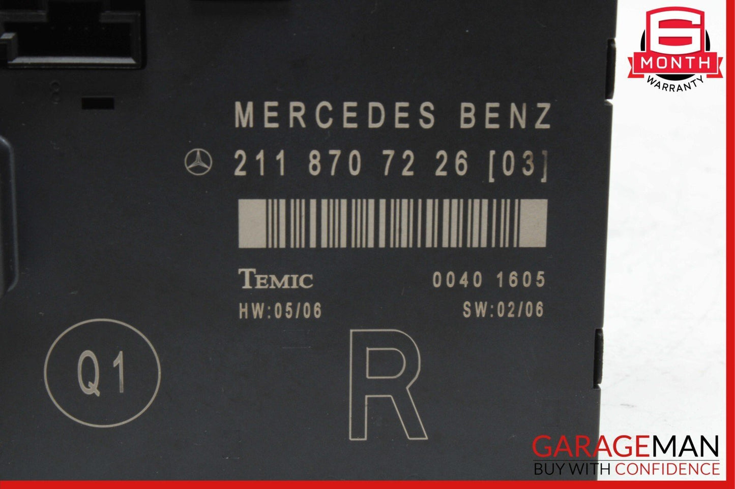 03-09 Mercedes W211 E320 E350 E550 Front Right Side Door Control Module Unit OEM