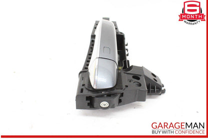 11-18 Audi A8 Rear Right Passenger Side Exterior Door Handle Gray 4H0839886 OEM