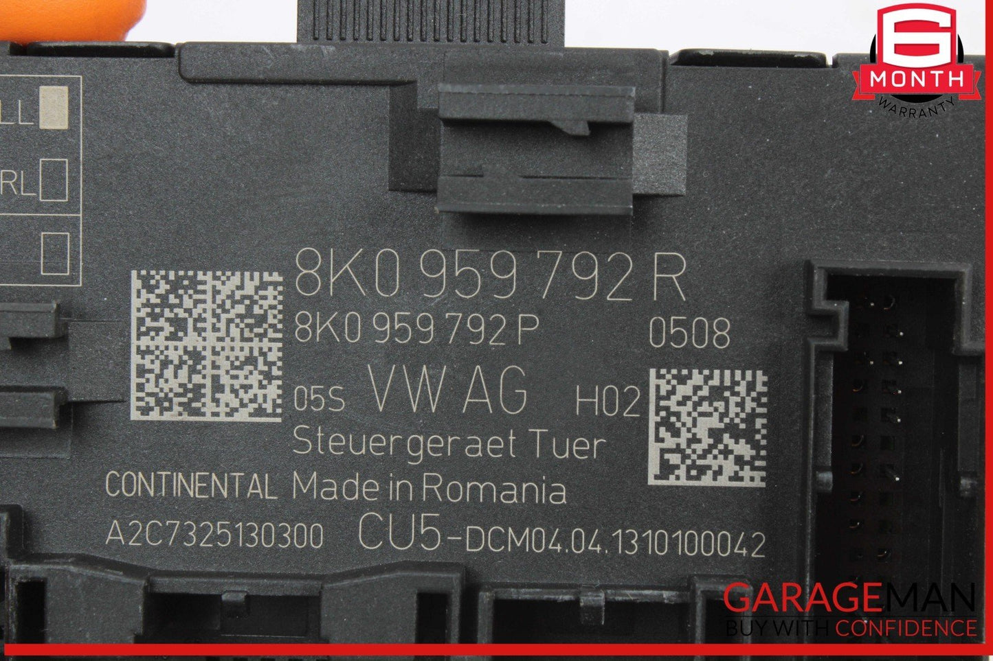 13-17 Audi Q5 SQ5 Front Right Passenger Side Door Control Module Unit 8K0959792R