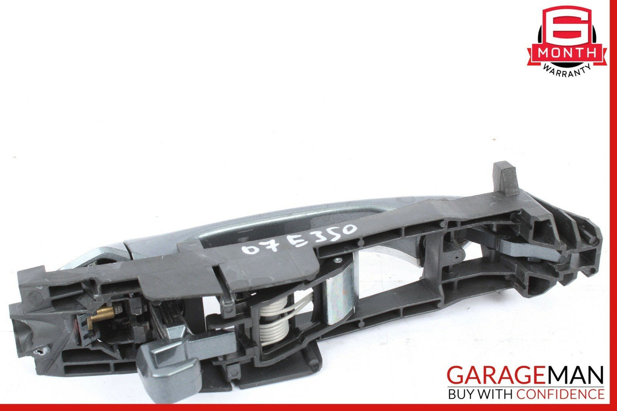 03-09 Mercedes W211 E350 E55 AMG Rear Right Side Exterior Door Handle Flintgray