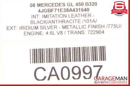 06-13 Mercedes X164 GL450 R350 Front Right Side Exterior Door Handle OEM