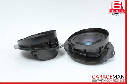 07-09 Mercedes W211 E350 Rear Left & Right Side Door Audio Sound Speakers Set