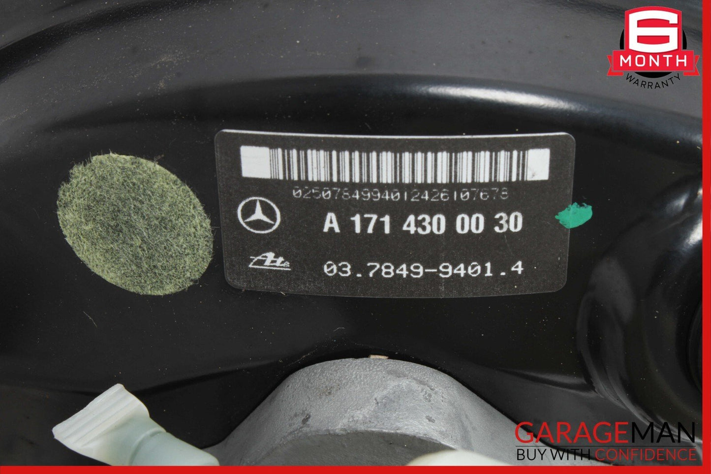 05-11 Mercedes R171 SLK300 SLK350 Power Brake Booster Master Cylinder Reservoir