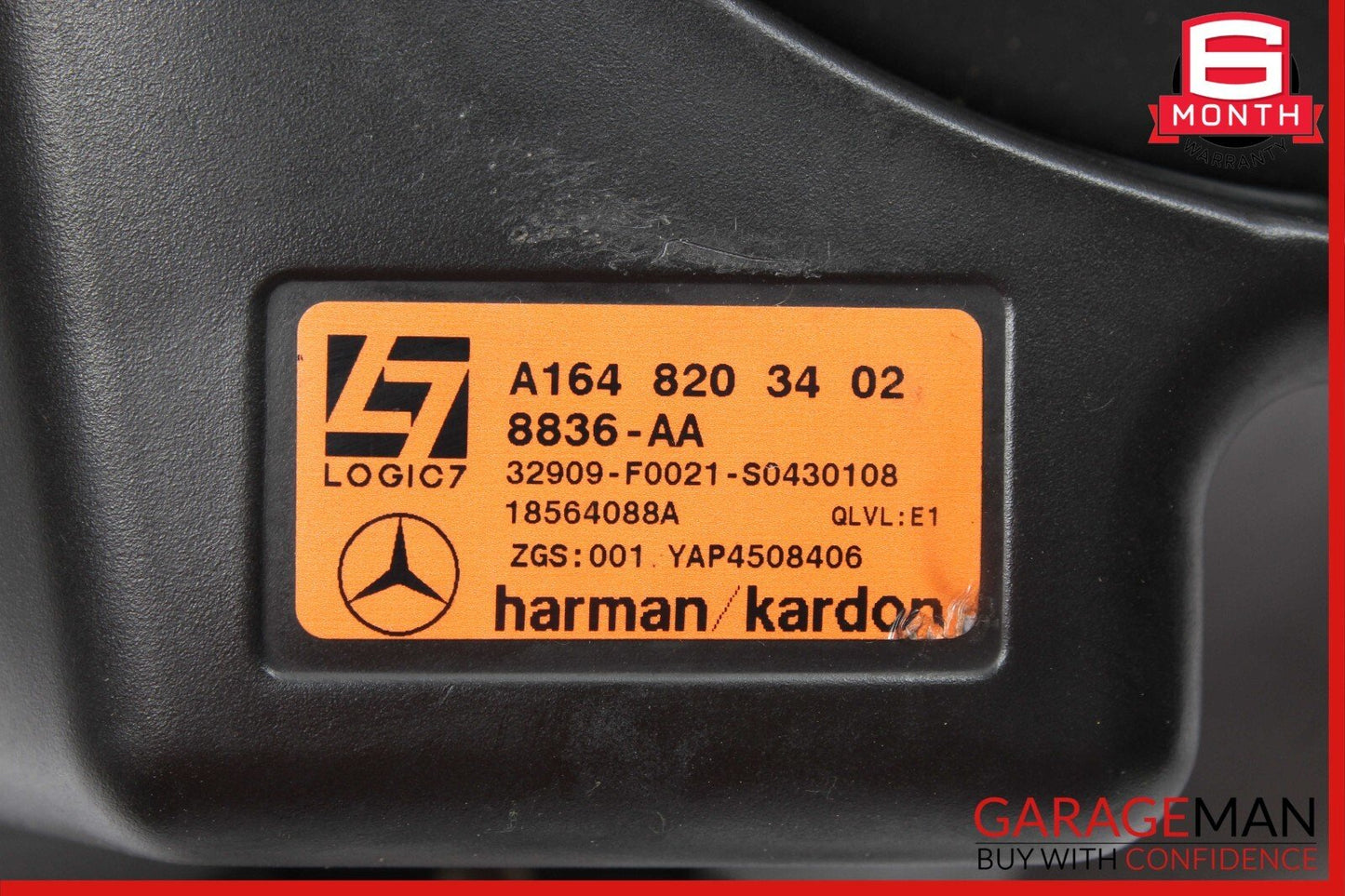 07-12 Mercedes X164 GL350 GL450 Rear Subwoofer Audio Speaker Harman Kardon OEM