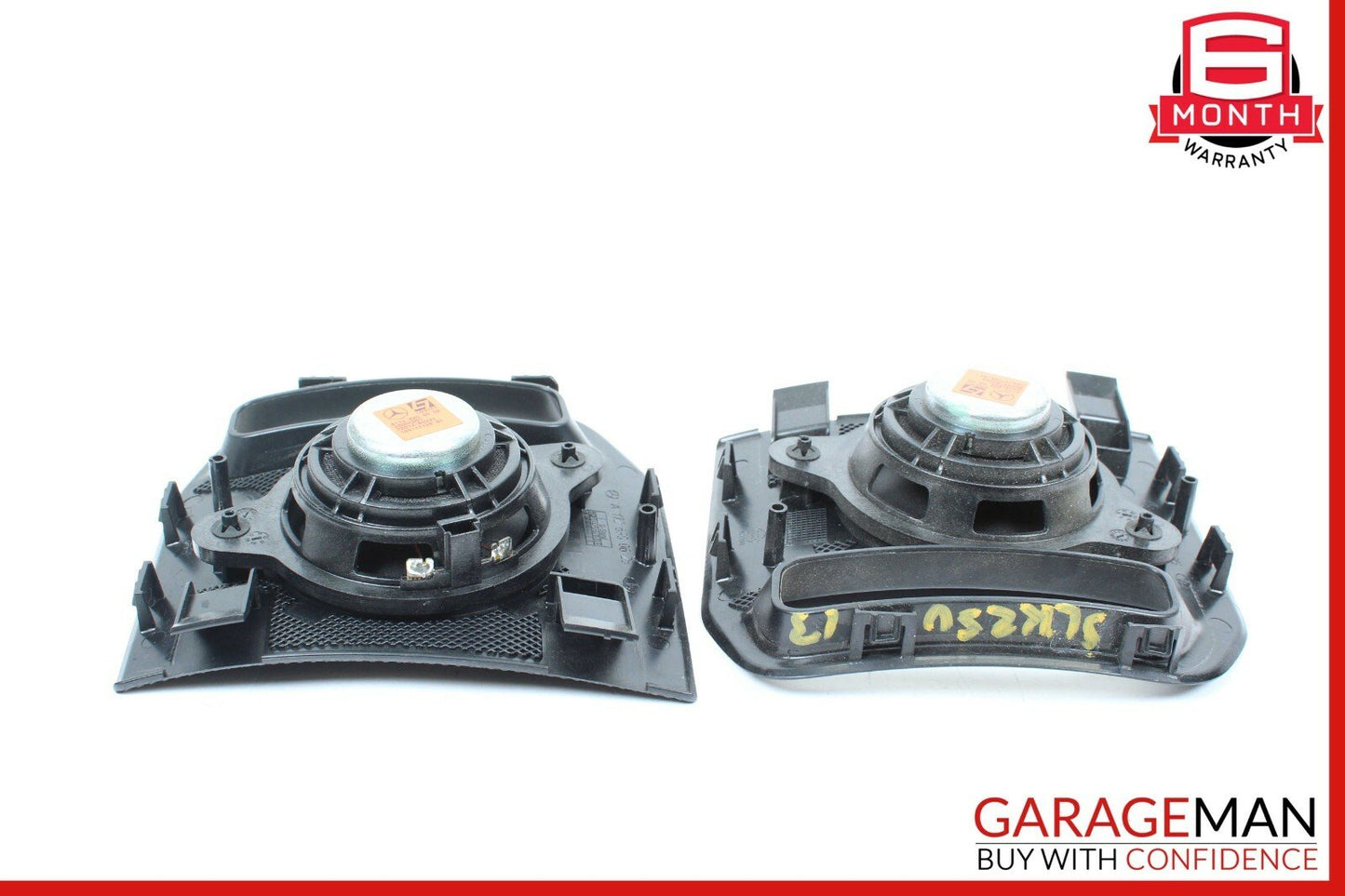 12-20 Mercedes R172 SLK250 SLC300 Rear Left & Right B-Pillar Speaker Cover Set