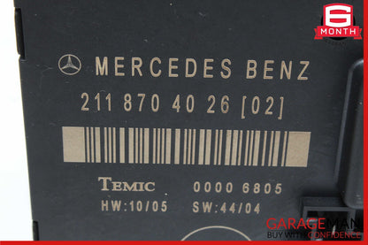 03-09 Mercedes W211 E350 4Matic Rear Left Side Door Control Module OEM