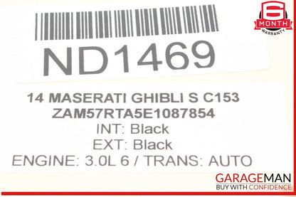 14-17 Maserati Ghibli S AC A/C Air Conditioning Compressor Pump OEM