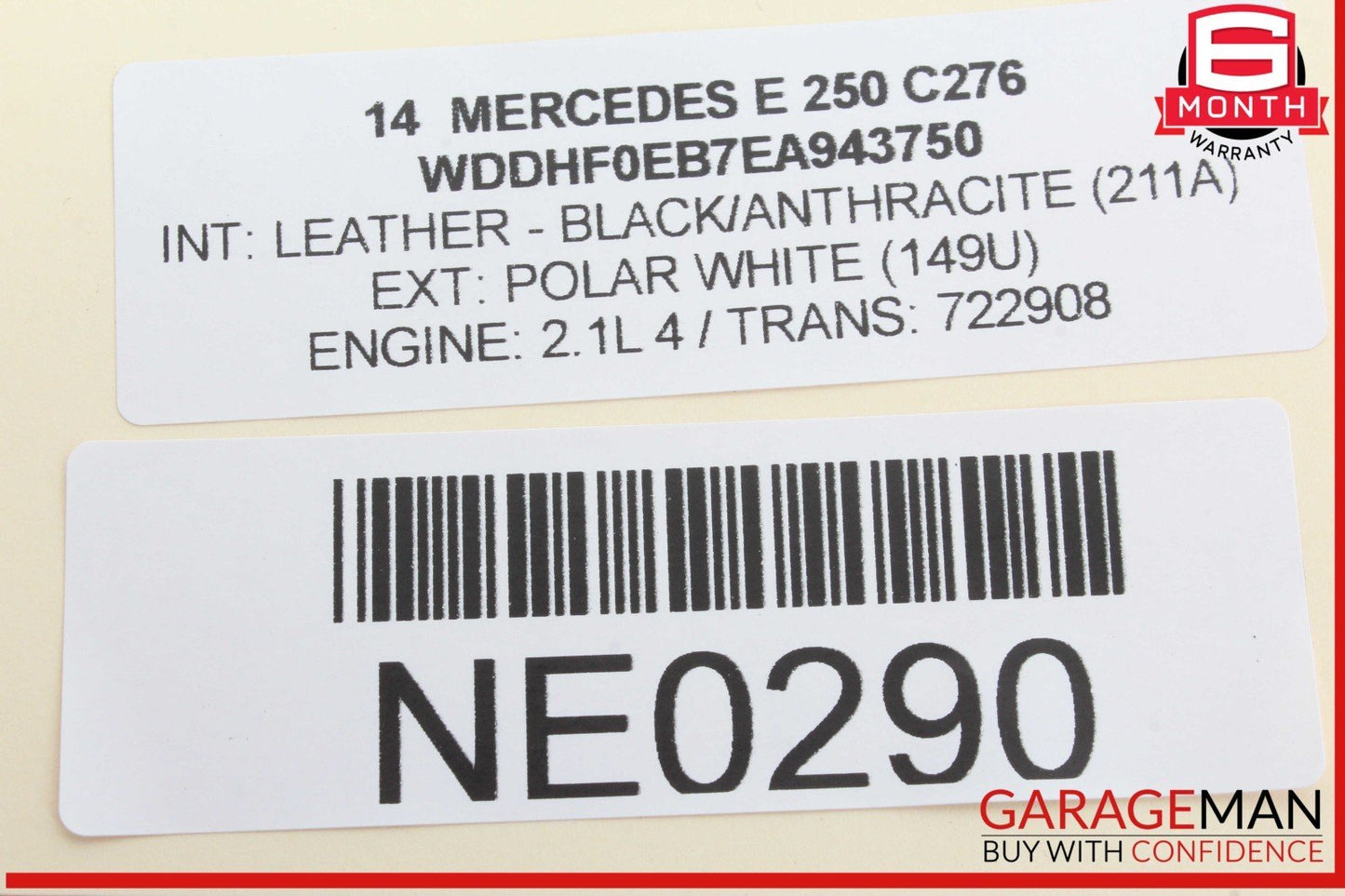 06-14 Mercedes W212 E250 R350 GL450 Fuel Pump Control Module 0009003101 OEM