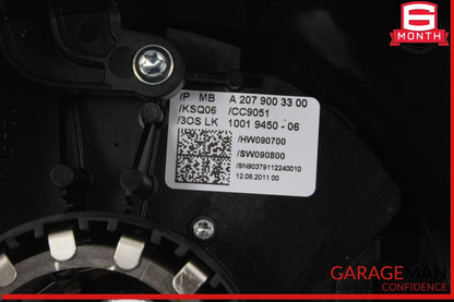 10-14 Mercedes W204 C250 E400 Steering Column Control Switches Assy Black OEM