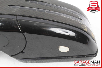 10-13 Mercedes W212 E63 E550 Front Left Driver Side Mirror Door Rear View OEM