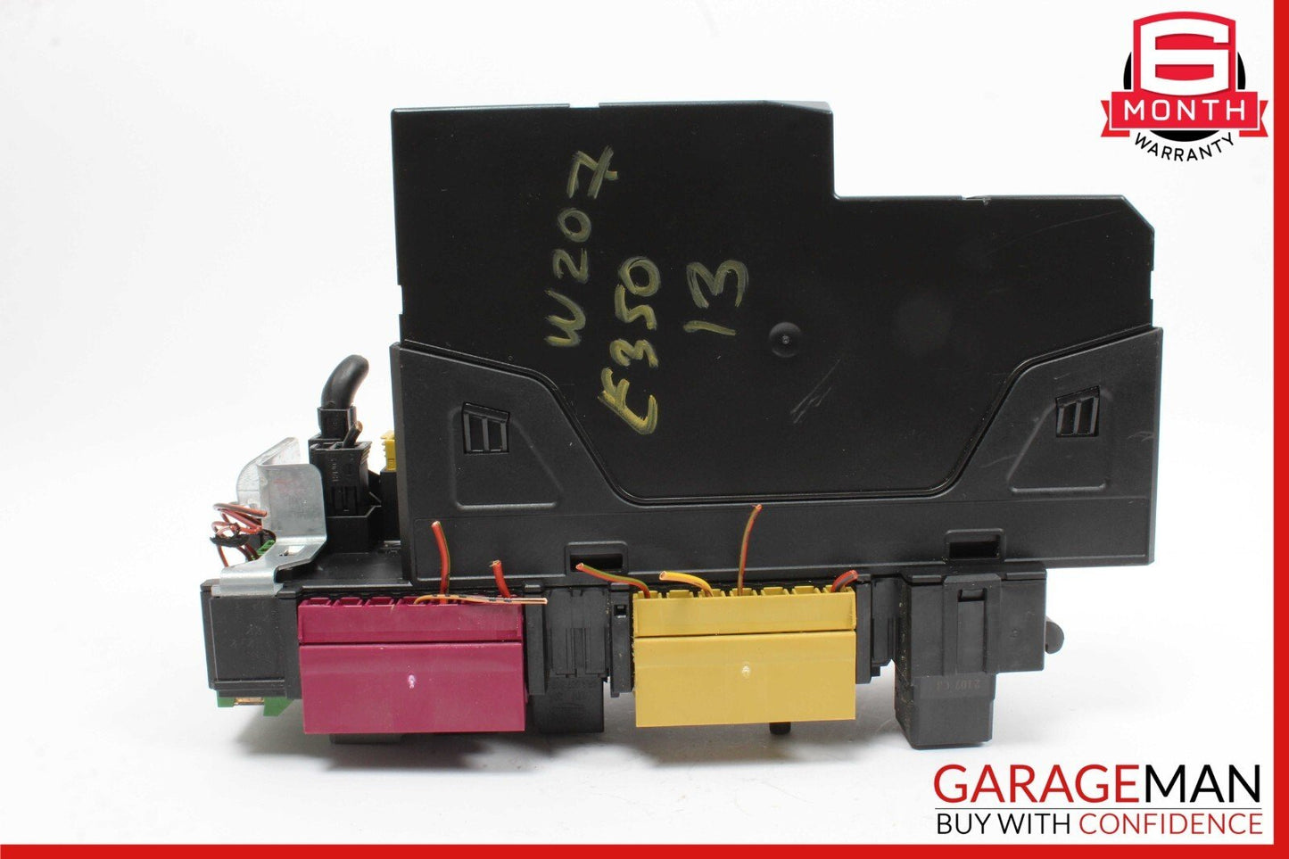 10-18 Mercedes W207 E350 Rear Fuse Relay Box SAM Signal Acquisition Assembly OEM