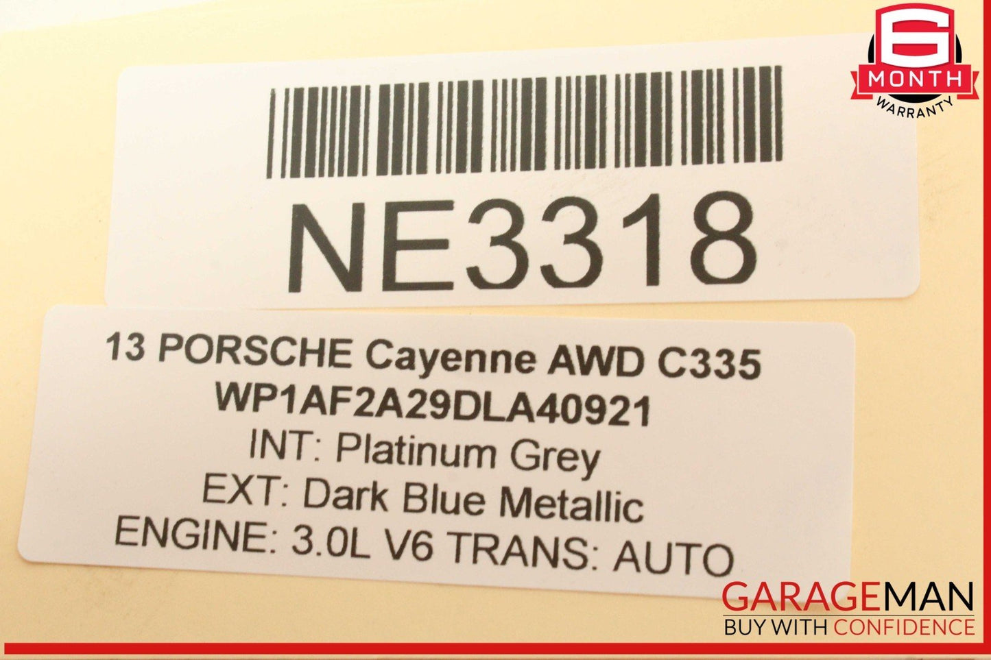 11-18 Porsche Cayenne 958 AWD Front Left Side Door Lock Latch Actuator OEM