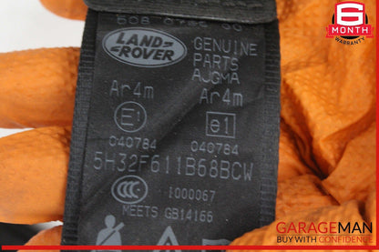 10-13 Land Rover Range Rover Sport Rear Left Driver Side Seat Belt Black OEM