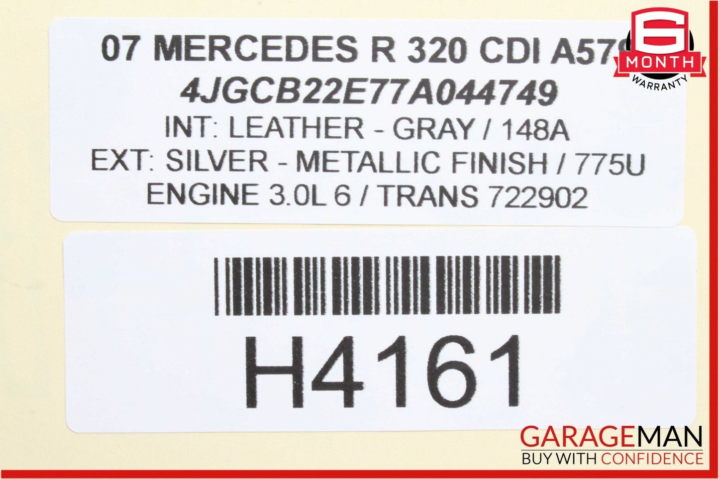 06-08 Mercedes W251 R350 R550 R63 Trunk Lid Hydraulic Pump Motor Cylinder OEM