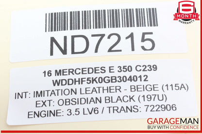 10-20 Mercedes W212 E350 C400 GLA250 SL400 Communication Control Module OEM