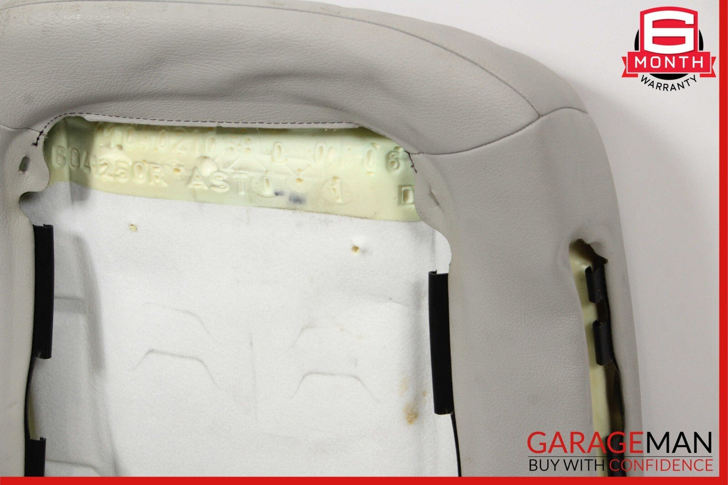 12-14 Mercedes W204 C350 Sedan Front Right Side Top Upper Seat Cushion Gray OEM