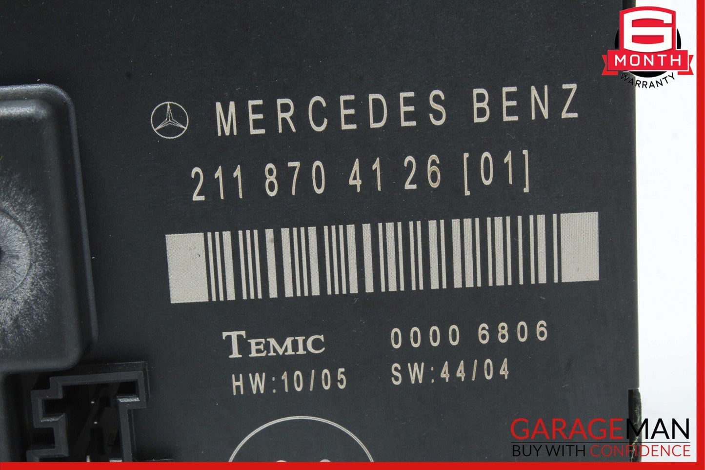 03-09 Mercedes W211 E350 E500 E550 Rear Right Side Door Controller Module OEM