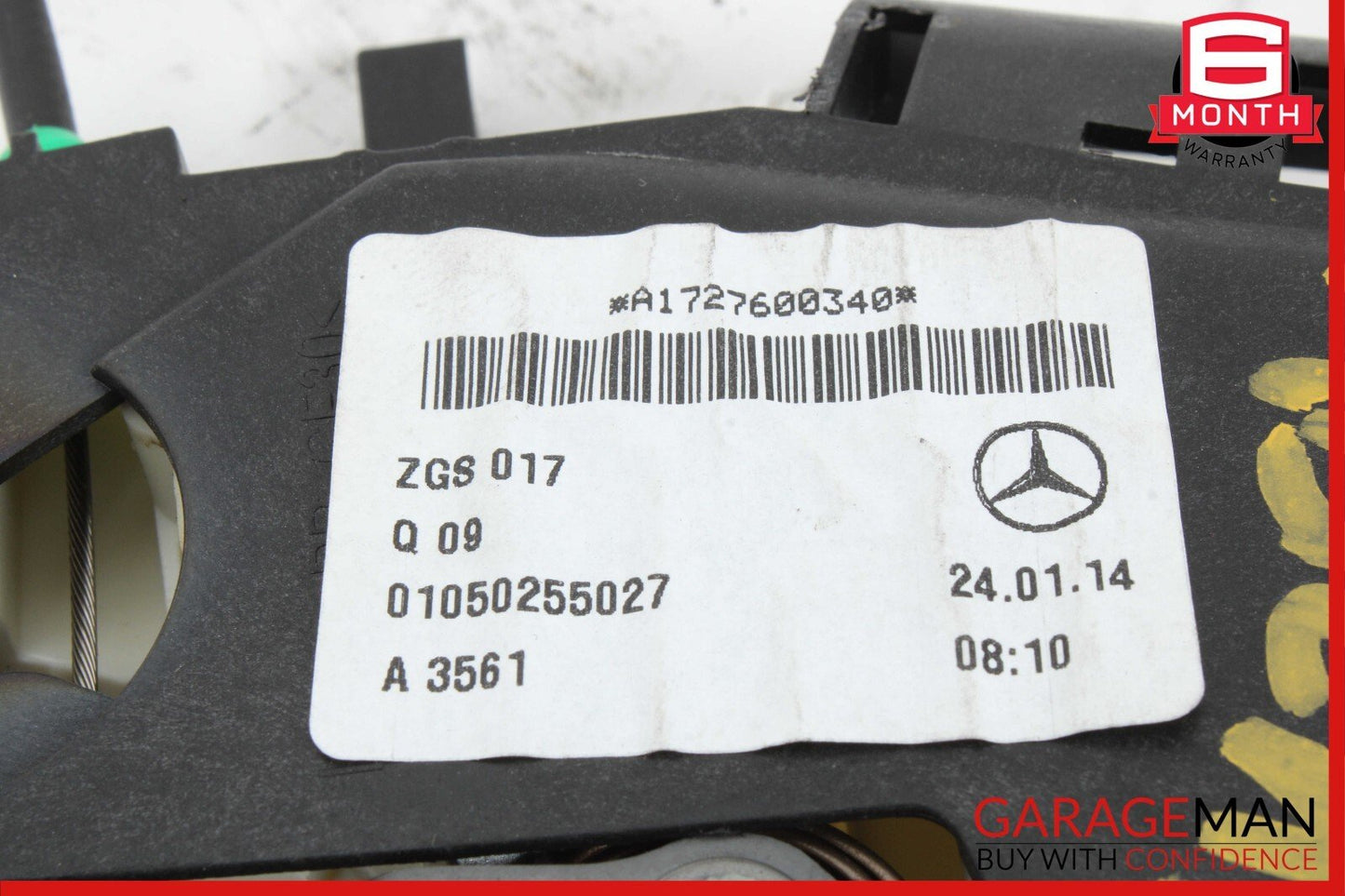 08-20 Mercedes R172 SLK250 C250 C350 Front Left Side Door Lock Latch Actuator