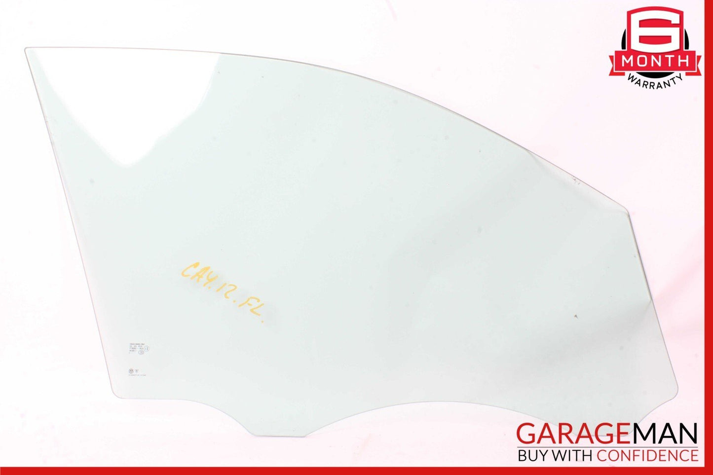 11-18 Porsche Cayenne S 958 Front Left Driver Side Door Window Glass OEM