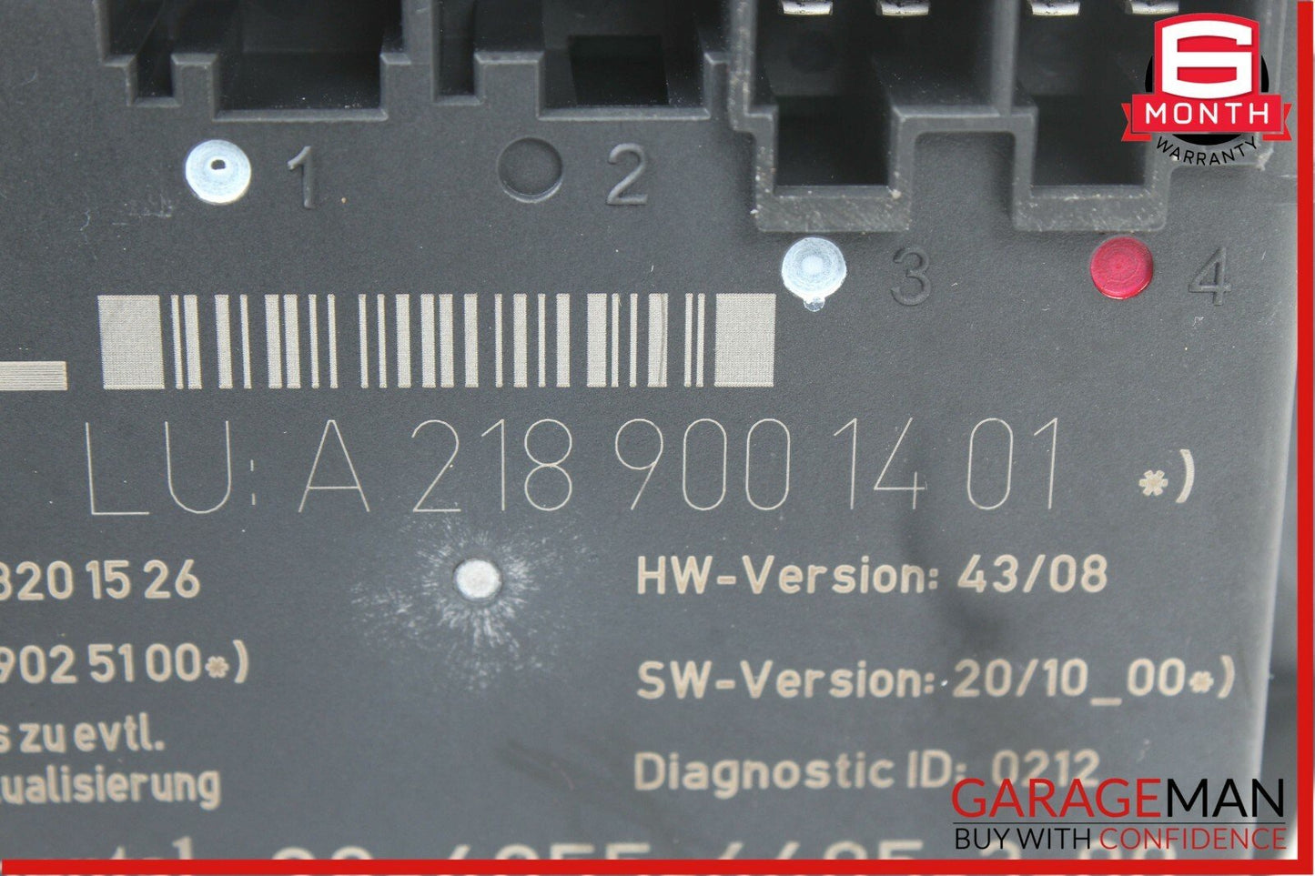 08-14 Mercedes W204 C250 C350 Rear Left Driver Side Door Control Module Unit OEM