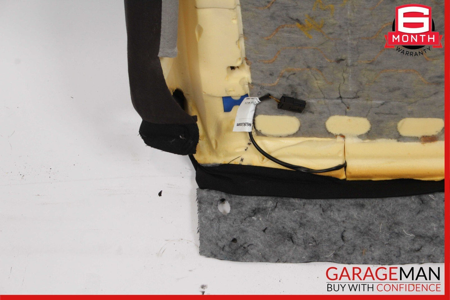 06-08 Mercedes W164 ML350 ML320 Front Right Side Top Upper Seat Cushion Black