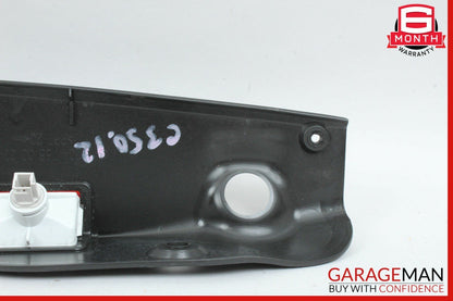 08-14 Mercedes W204 C300 C250 Trunk Lid Tailgate Handle Trim Panel Cover