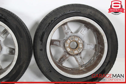 09-11 Audi A4 Complete Wheel Tire Rim Set of 4 Pc 7.5 x 17 OEM