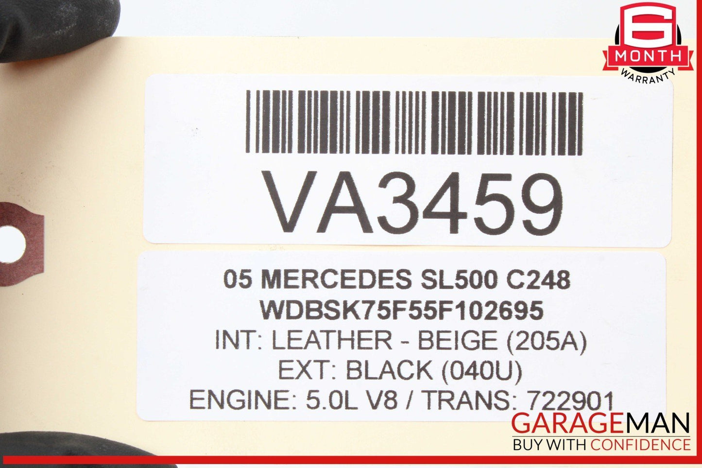 03-13 Mercedes R230 SL500 SL550 CLS550 C350 Engine Motor Starter OEM