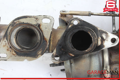 11-16 Mercedes X166 GL450 S550 Left Turbocharger Turbo Charger Manifold OEM