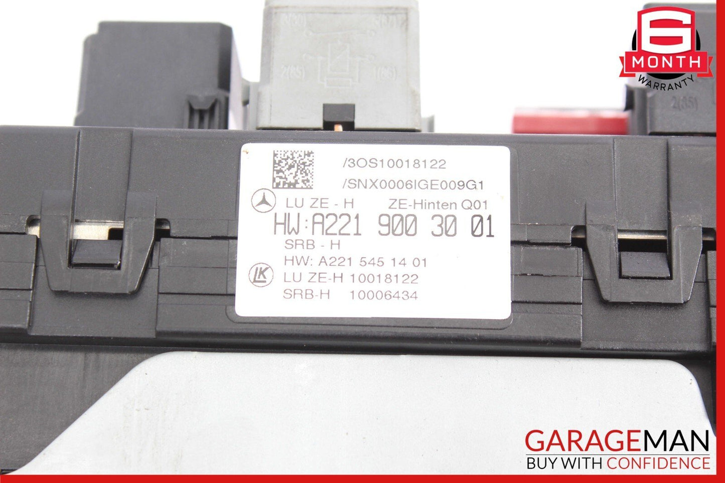 10-13 Mercedes W221 S400 S550 Rear Sam Fuse Box Relay Module Control OEM