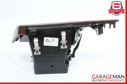 10-13 Mercedes W212 E350 Front Left Dashboard Dash AC A/C Air Vent Trim Wood