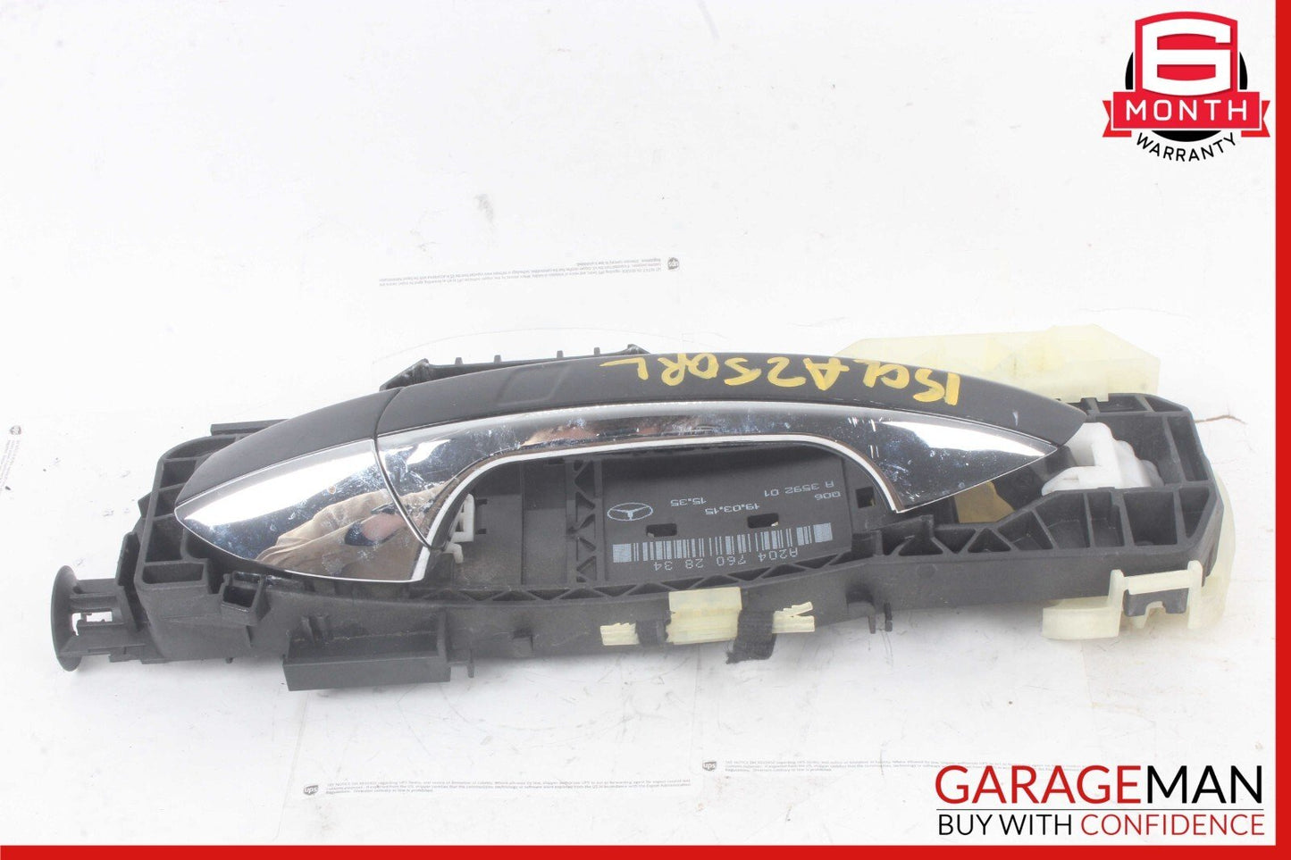 14-19 Mercedes W117 CLA250 Rear Left Exterior Door Handle Keyless Go OEM