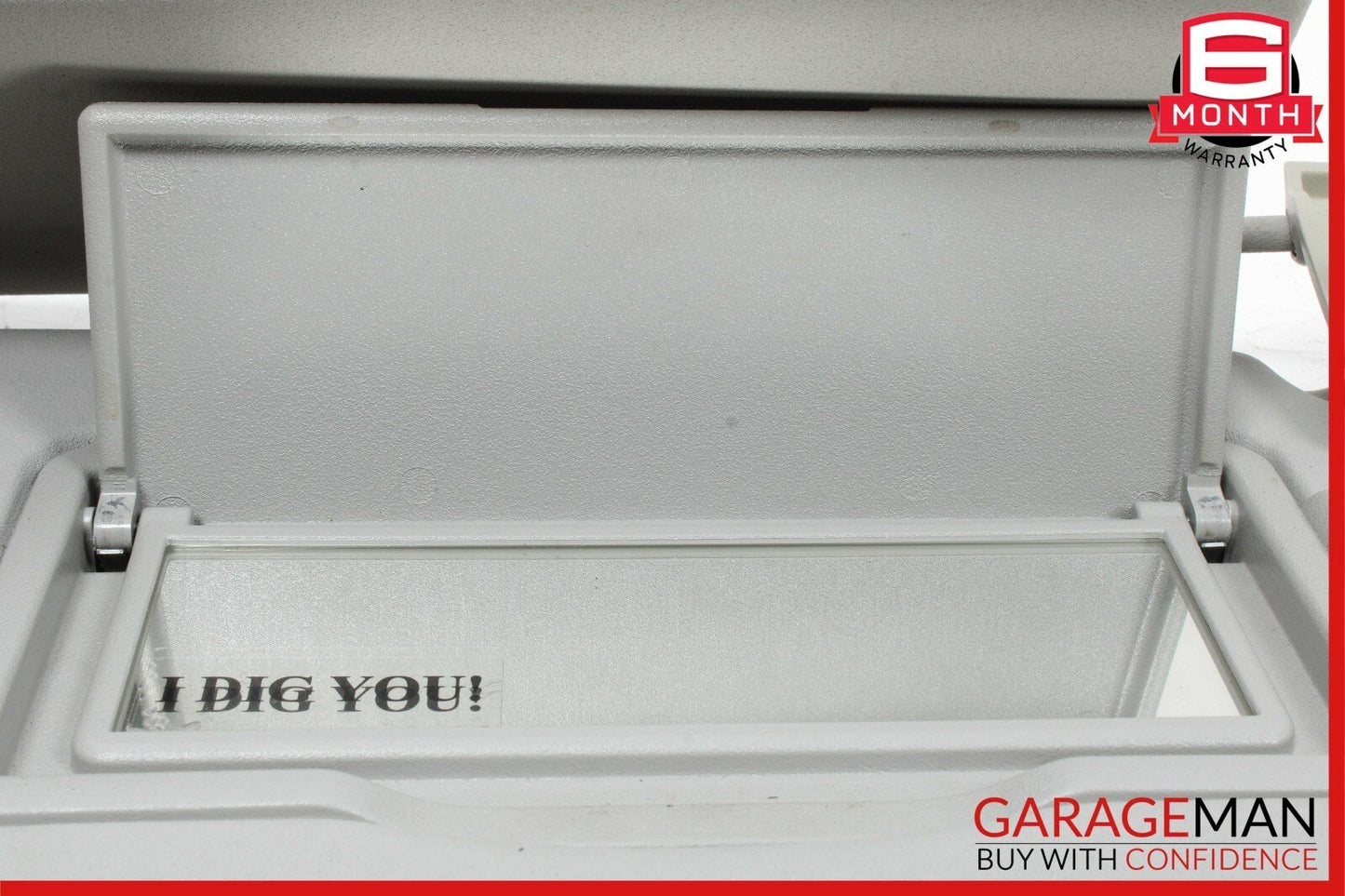 06-12 Mercedes X164 GL450 Front Right Side Sun Visor Sunvisor Shade Gray OEM