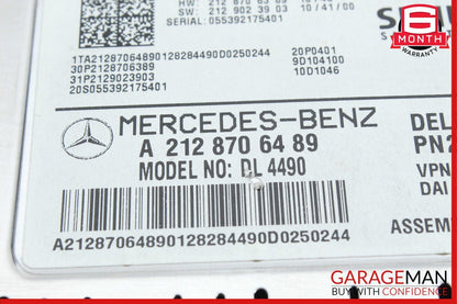 12-14 Mercedes W212 E350 E400 Sirius Satellite Radio Receiver 2128706489 OEM