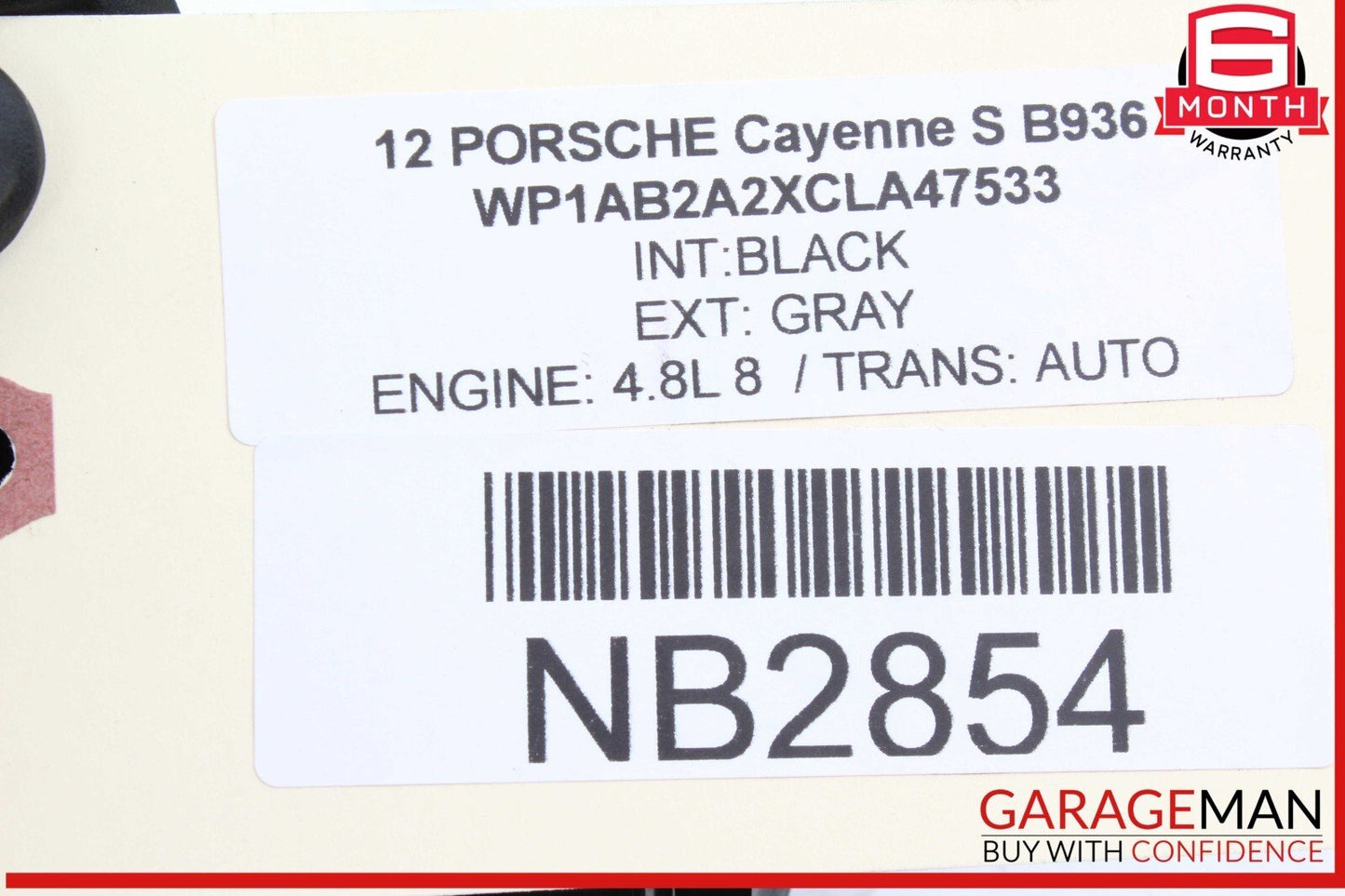 11-18 Porsche Cayenne S 958 Rear Left or Right Axle CV Half Shaft OEM