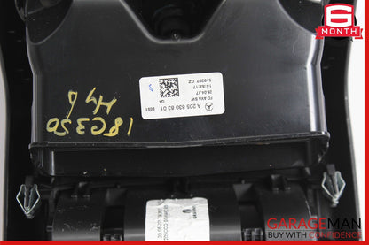 15-20 Mercedes W205 C350e C300 Rear Center Console A/C Air Vent Assy Black OEM