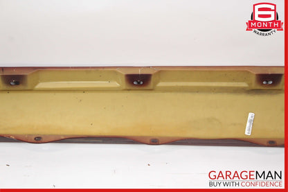 06-13 Mercedes W251 R350 R500 Left Driver Side Rocker Skirt Molding Panel Red