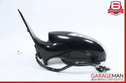 07-09 Mercedes W221 S550 Front Left Side Mirror Door Rear View Black OEM