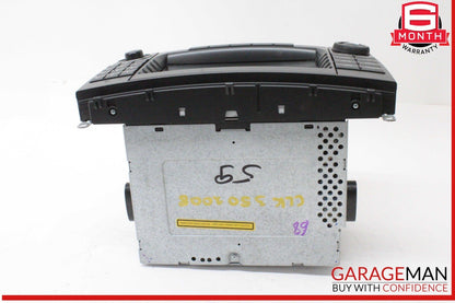 05-09 Mercedes W209 CLK350 Front Dash AM FM Audio Radio Receiver Head Unit OEM