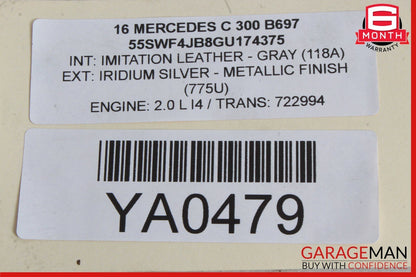 15-20 Mercedes W205 C300 C350e Front Right Side Upper Transverse Control Arm