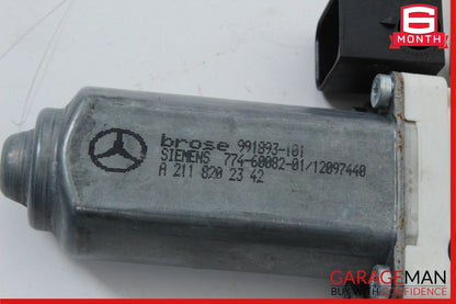 03-09 Mercedes W211 E350 E550 Rear Left Side Door Window Regulator Motor OEM