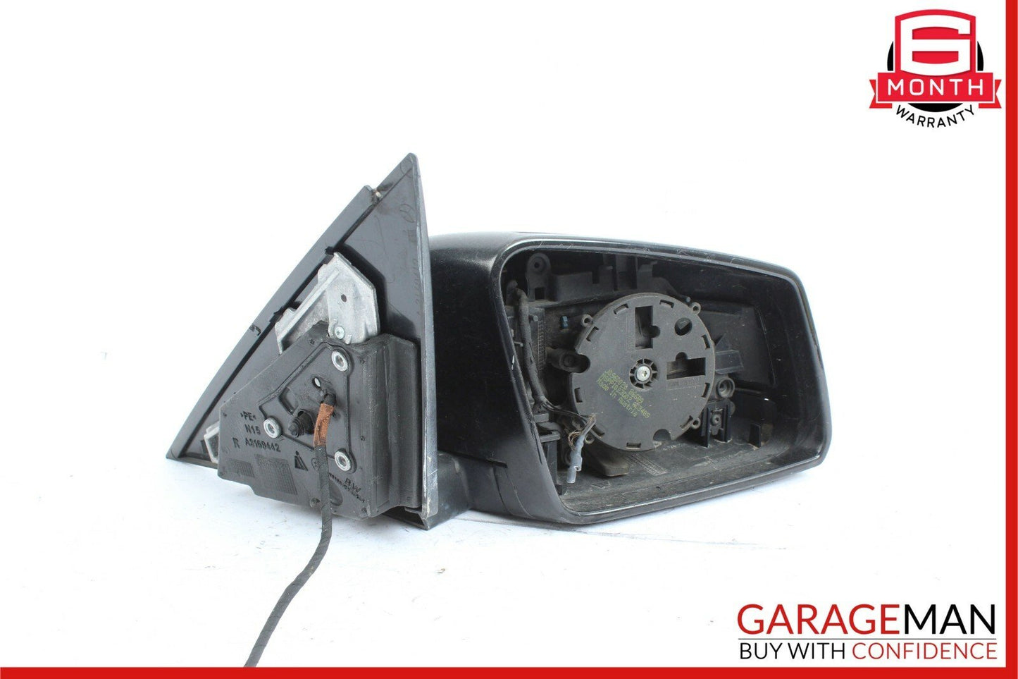 10-11 Mercedes W204 C300 C350 Front Right Side Rear View Door Mirror Black